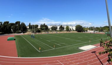 la réponse du club d'athlétisme marseillais