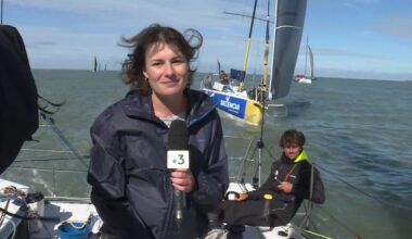 on a embarqué avec le skipper originaire de Dieppe Yvon Larnicol pour remonter la Seine jusqu'à Rouen