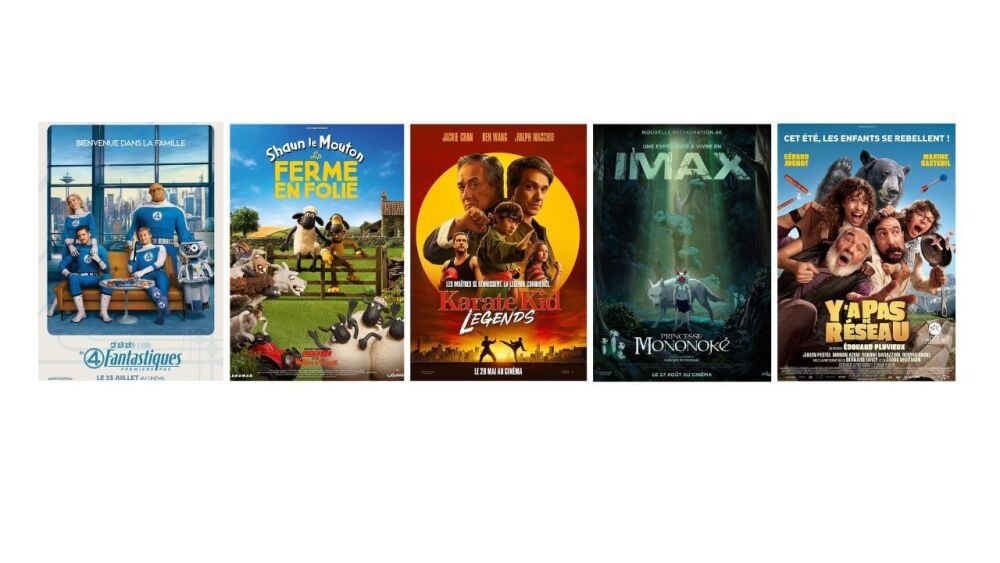 Des supers films pour le mois d'août