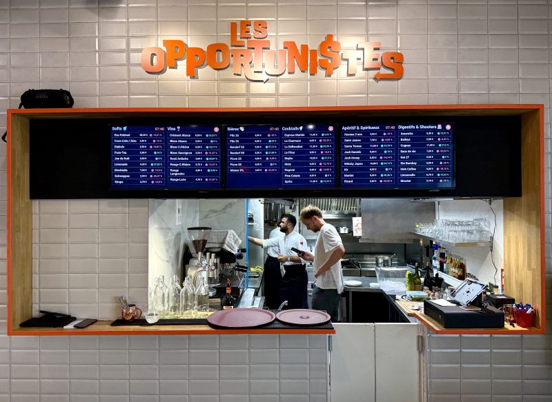 Les opportunistes bar restaurant bourse IMG_6559