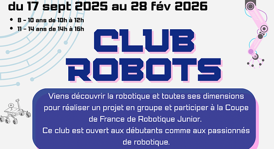 Club Robotique - Planète Sciences - Grenoble 2e semestre 2025-2026 | ECHOSCIENCES