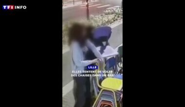 Lille : elles tentent de voler des chaises dans un bar