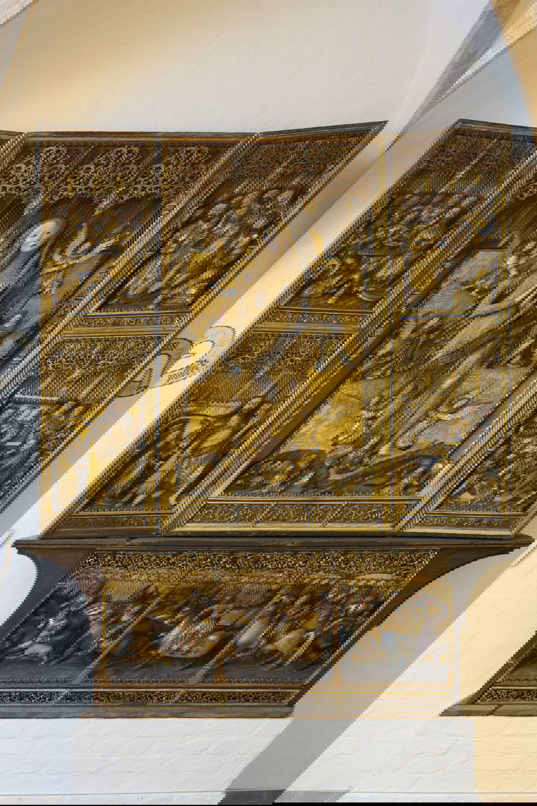 Le retable de Marie-Madeleine (ouvert)