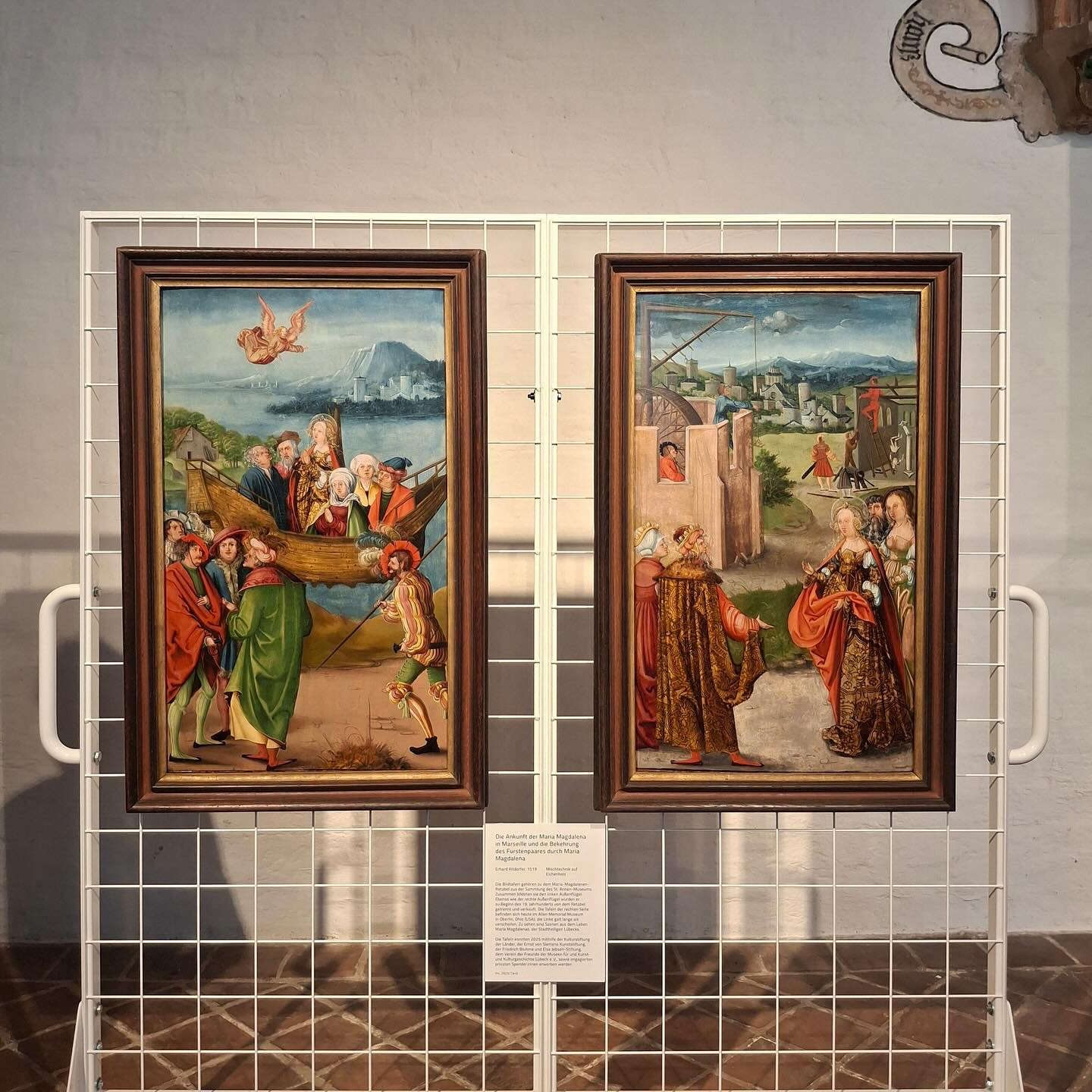 Les deux plaques récupérées