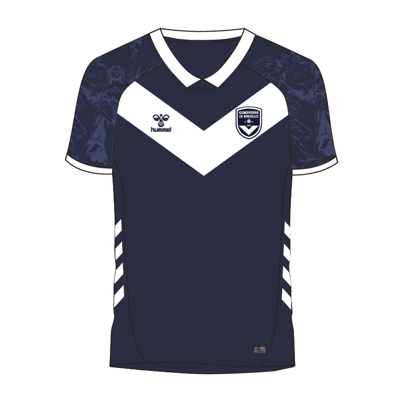 maillot girondins bordeaux 2025 2026 domicile hummel