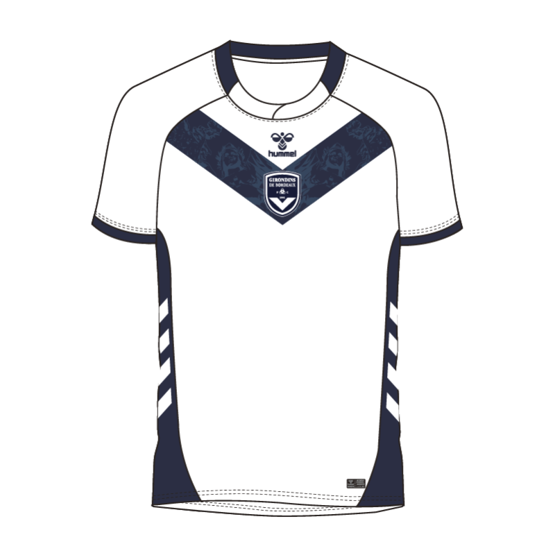 maillot girondins bordeaux 2025 2026 domicile hummel