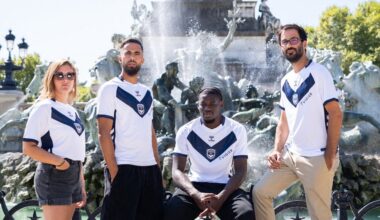 Le club dévoile les nouveaux maillots des Girondins de Bordeaux
