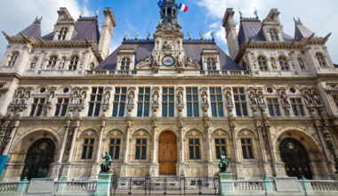 L'hôtel de ville de Paris