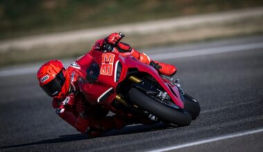 Les pilotes Ducati ont découvert le Balaton Park