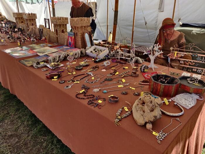 Marché médiéval à Bouliac