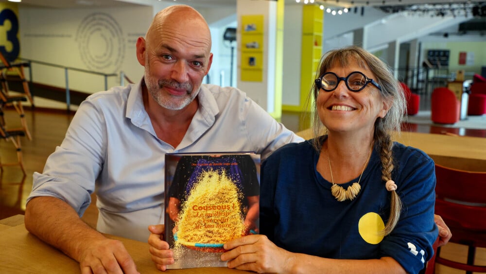 Marie-Josée Ordener et Emmanuel Perrodin signent un livre consacré au couscous