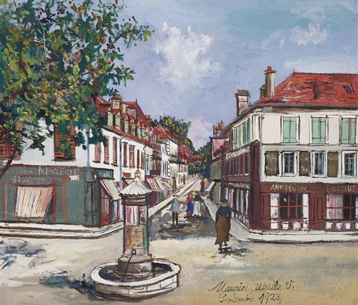 à la recherche des traces du peintre Maurice Utrillo en Béarn