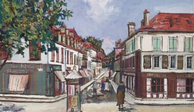 à la recherche des traces du peintre Maurice Utrillo en Béarn
