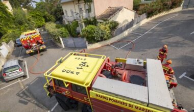 une intervention toujours en cours dans le centre-ville
