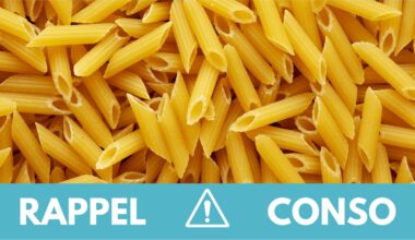 Pâtes : des paquets de penne rappelés dans toute la France