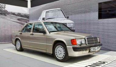La Mercedes 190 d'Ayrton Senna mise aux enchères