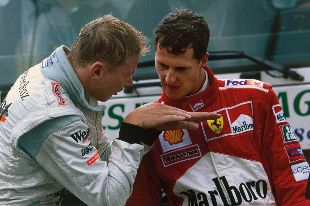 quand Häkkinen mystifiait Schumacher avec l'aide de Zonta