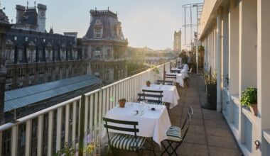 Découvrez la terrasse cachée de Michel Roth à Paris