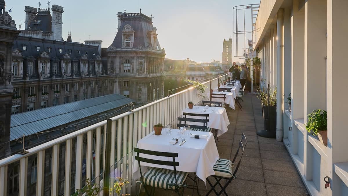 Découvrez la terrasse cachée de Michel Roth à Paris