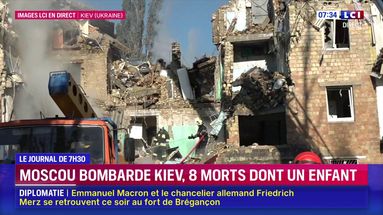 Moscou bombarde Kiev : 8 morts dont un enfant