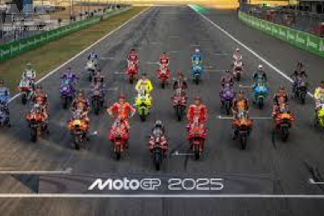 Ces messieurs debout, c'est plus beau que par terre... (motoGP)