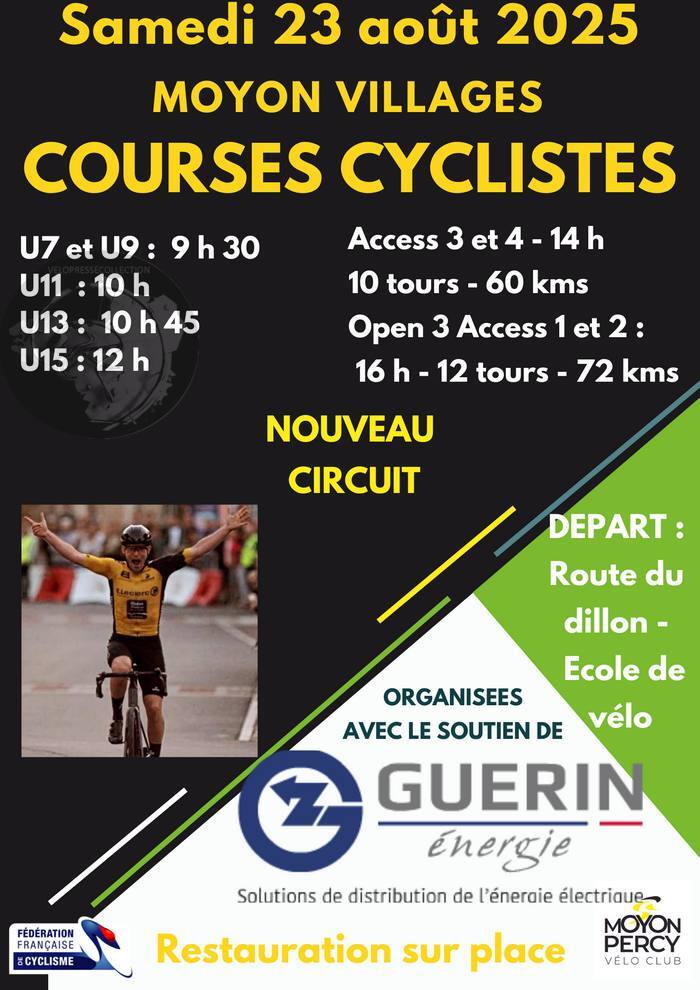 Moyon Villages 23 août 2025 infos de course cycliste