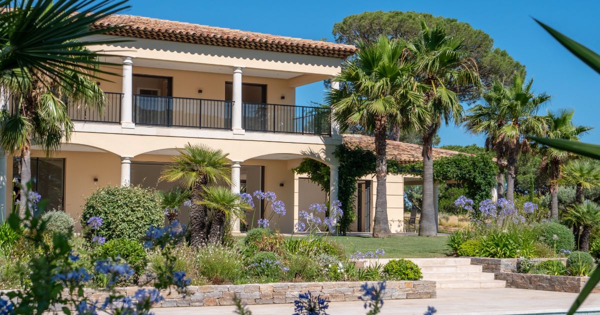 sa nouvelle villa de rêve à Nice
