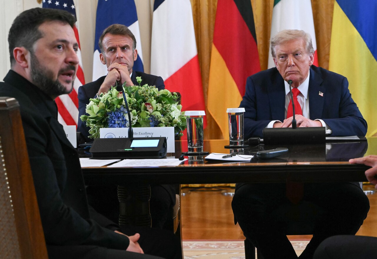 D'où vient l'image créée par IA d'Emmanuel Macron et des dirigeants européens au sommet sur l'Ukraine