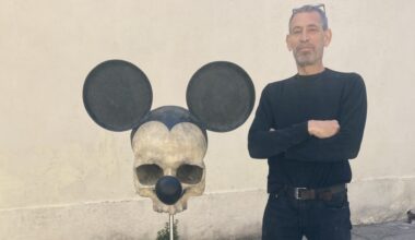 Le sculpteur Nicolas Rubinstein, connu pour détourner Mickey Mouse, s’en est allé