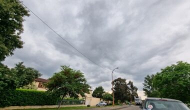 où et quand ils devraient tomber