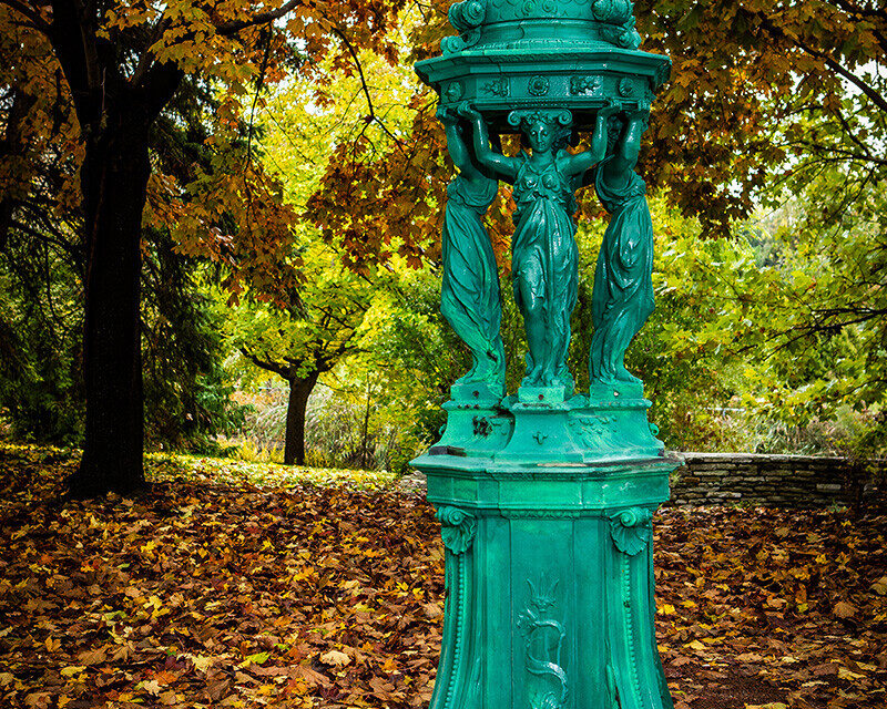 La fontaine Wallace du parc Jean Drapeau à Montréal