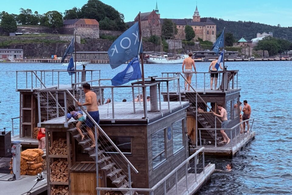 Un sauna flottant à découvrir à Oslo ! 