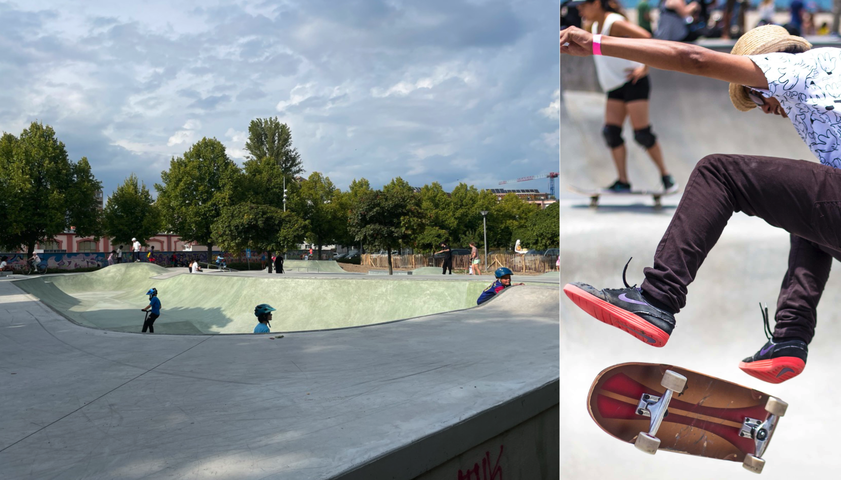un skatepark neuf de 900 m2 a ouvert à Schiltigheim