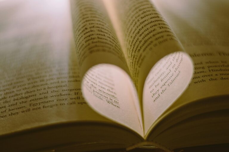 Des pages de livres