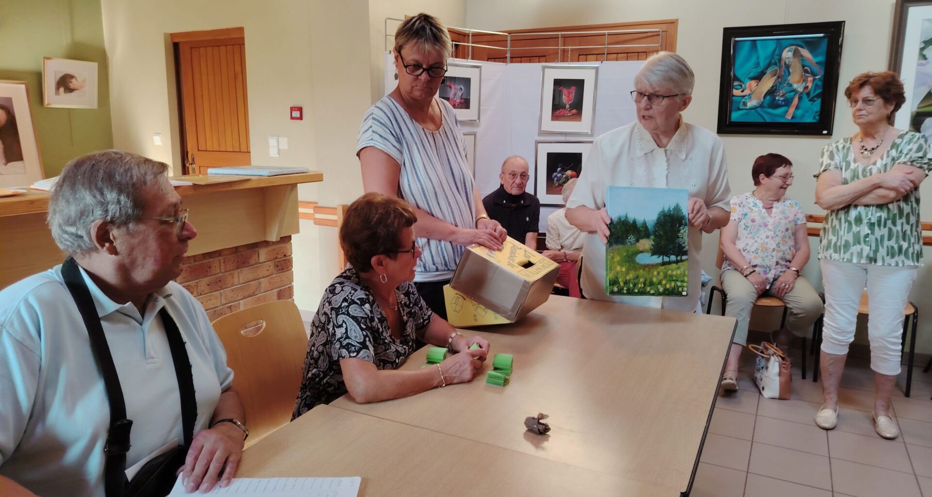Clap de fin pour l’exposition des Peintres de Liézey