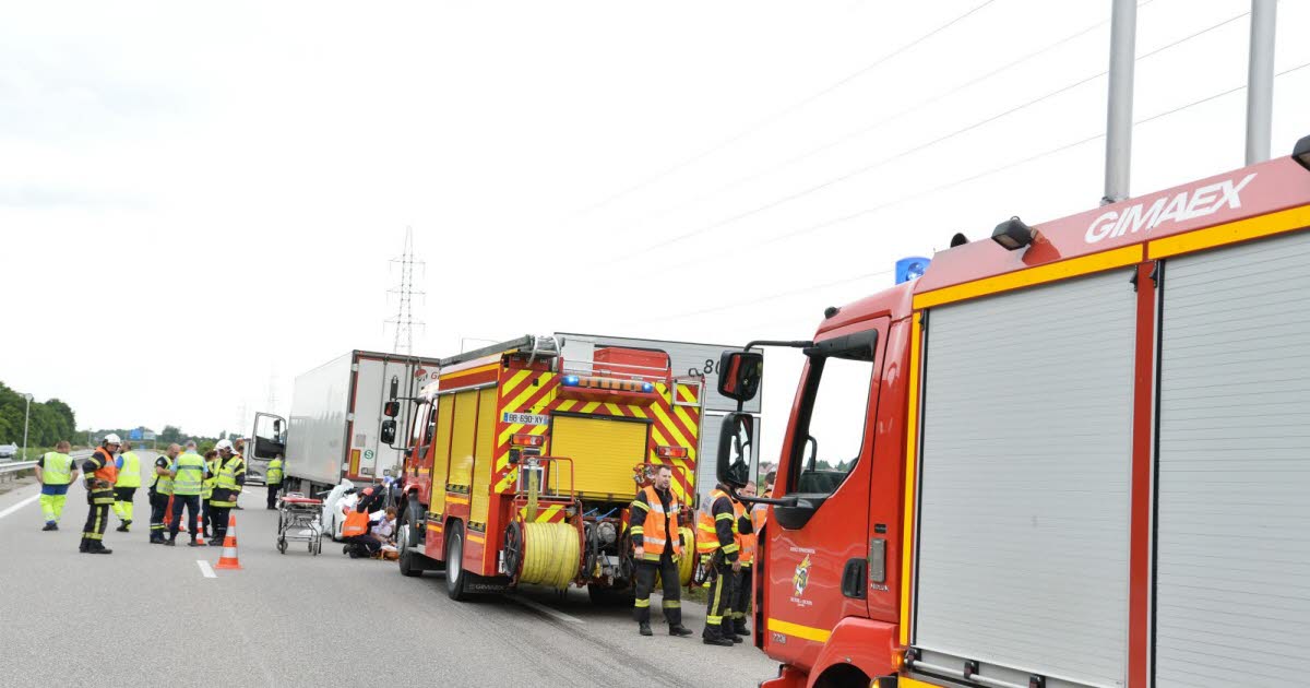 Bas-Rhin. Un septuagénaire décède après une sortie de route sur l'A35 à Dambach-la-Ville