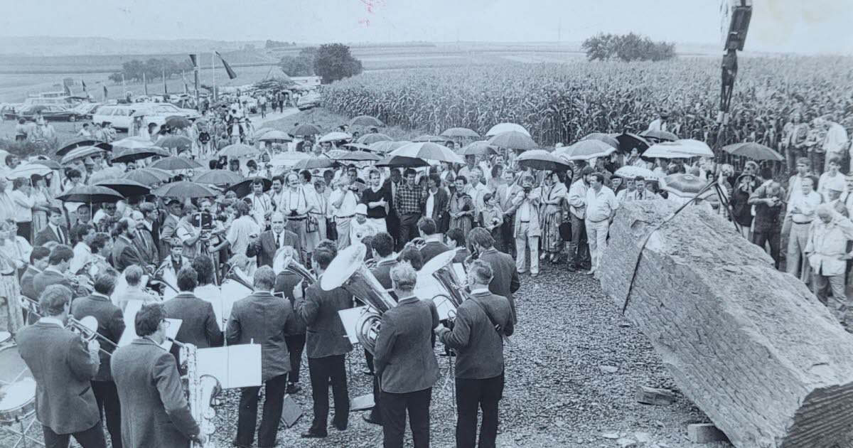 les origines des Menhirs de l'Europe, entre Wellingen et Launstroff