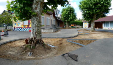 Sainte-Croix-en-Bresse. Pour lutter contre la chaleur, la cour d’école sera en partie végétalisée