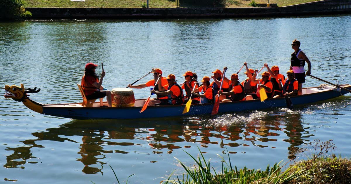 Meurthe-et-Moselle. À la découverte du Toulois au fil de la Moselle sur un dragon boat