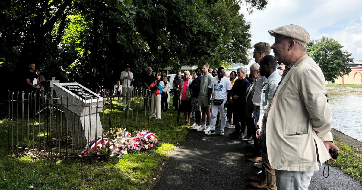 hommage à Jean-Pierre Humblot, 22 ans après sa mort, jeté dans le canal
