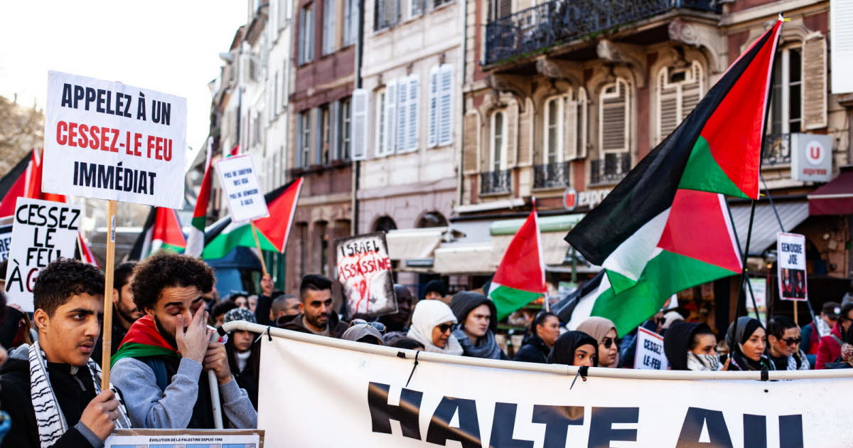 une manifestation propalestinienne interdite dans un quartier de Strasbourg