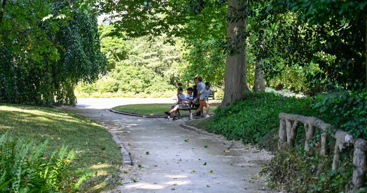 Balade dans les parcs et jardins nancéiens. Le parc Olry et sa beauté discrète
