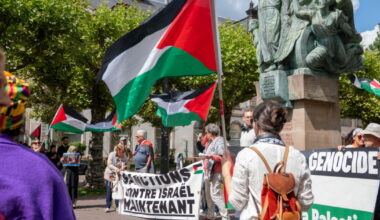 Strasbourg. Un rassemblement de 250 personnes pour la Palestine à défaut de manifestation