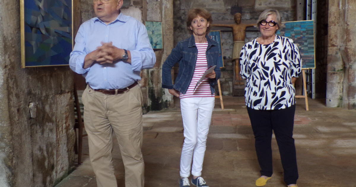 Toulon-sur-Arroux. Cinquante toiles de Charles Laberne exposées à l’église romane