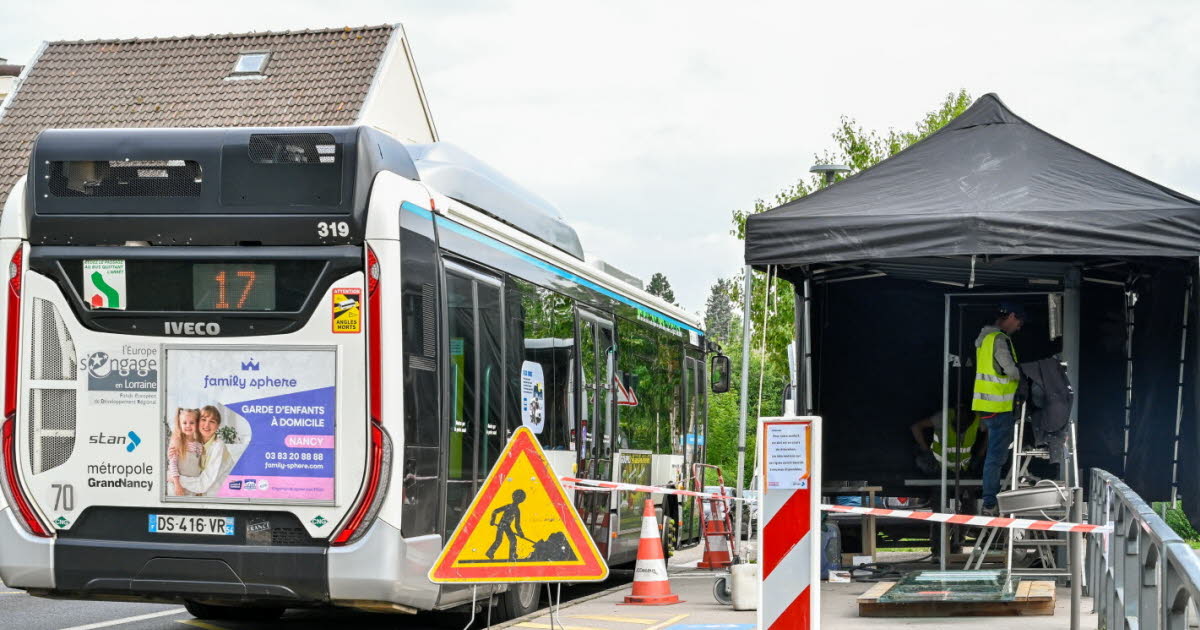 Grand Nancy. Nouvelle peinture, éclairage et détecteurs de présence pour les Abribus du réseau Stan