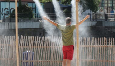 la région repasse au-dessus des 30°C