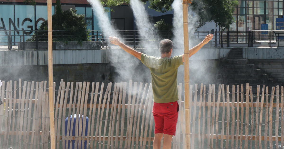 la région repasse au-dessus des 30°C