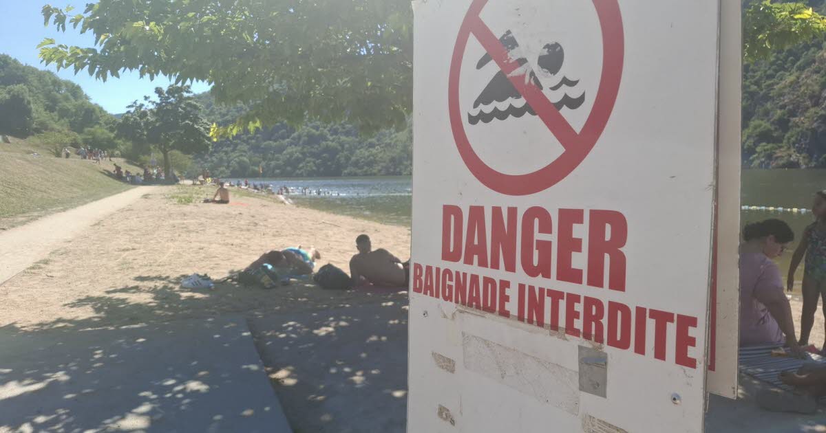 Loire. La baignade est interdite à Saint-Victor-sur-Loire depuis ce jeudi et pendant une semaine