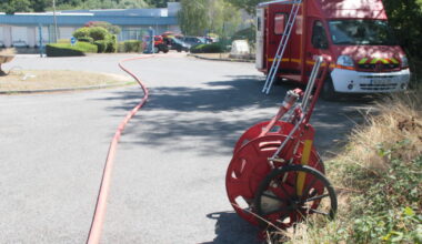 Loire. La bouteille d’acétylène s’enflamme, une entreprise du Forez évacuée par les pompiers