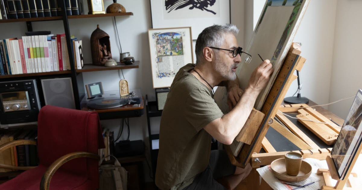 l’art de l’enluminure en expo à Saint-Pierre-le-Jeune